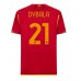 Billige AS Roma Paulo Dybala #21 Hjemmetrøye 2023-24 Kortermet